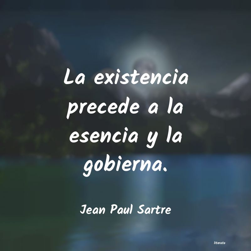 frases de Jean Paul Sartre