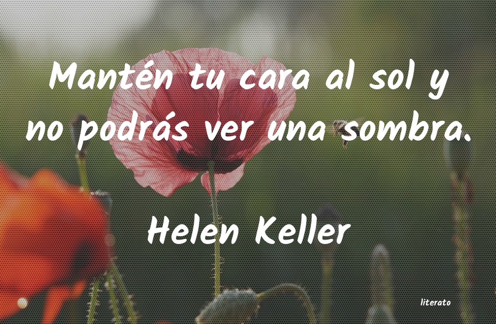 Frases de Helen Keller