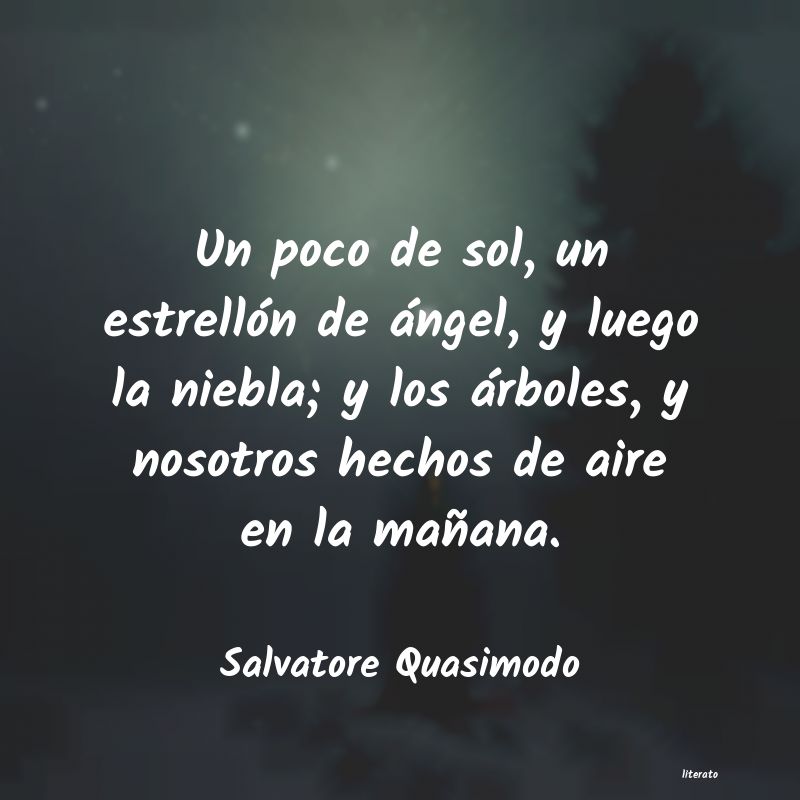 frases de Salvatore Quasimodo