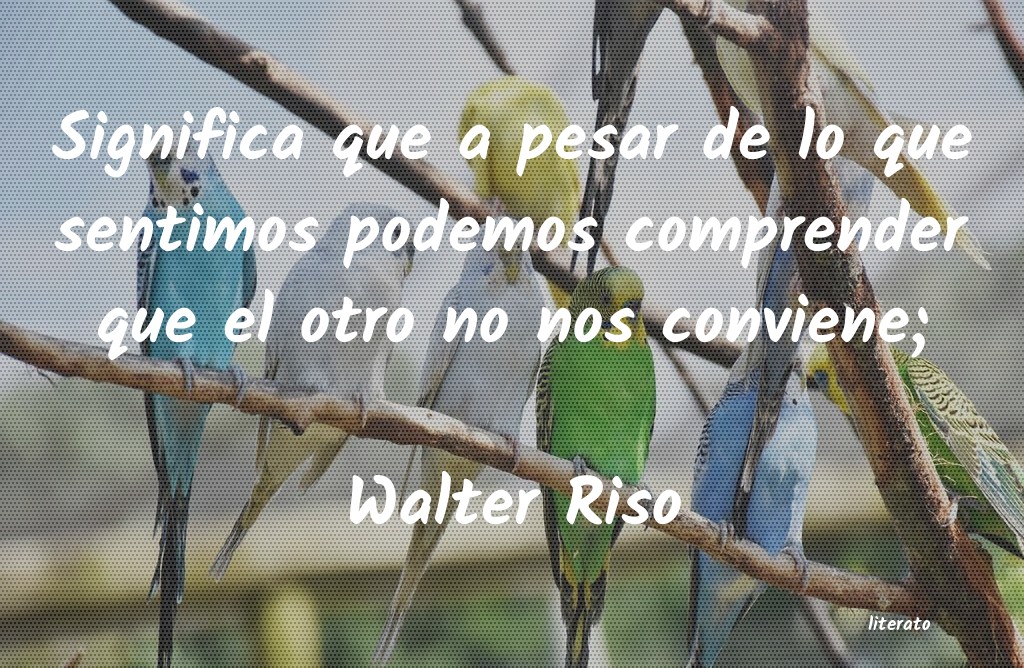 frases de Walter Riso