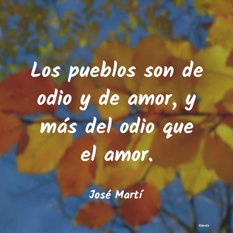 frases de José MartÃ