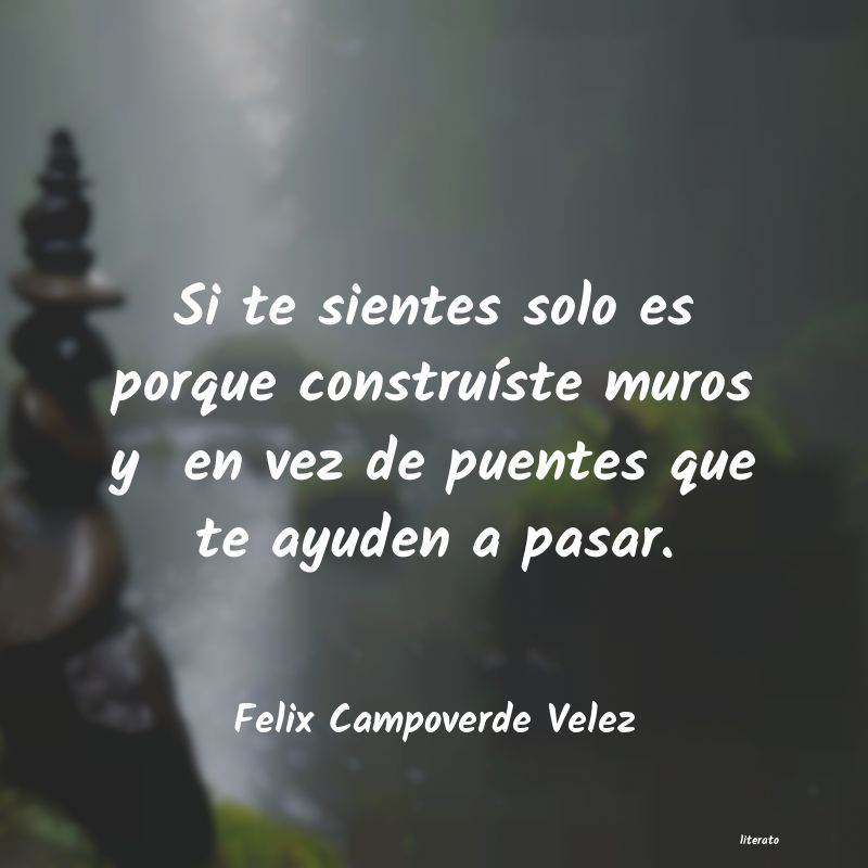 frases de Felix Campoverde Velez