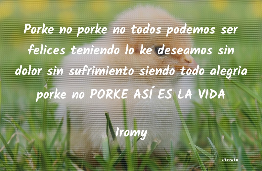frases de Iromy