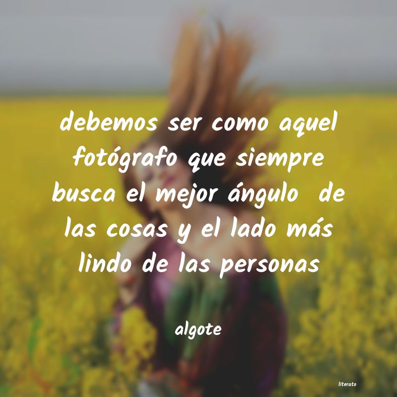 Frases de algote