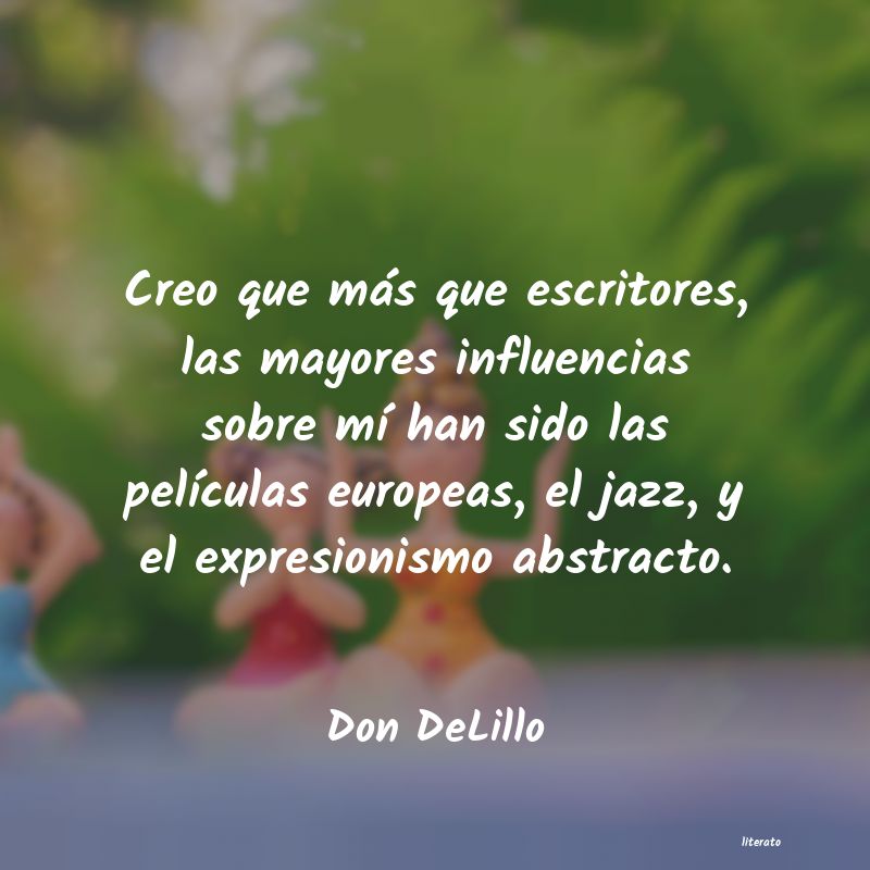 frases de Don DeLillo