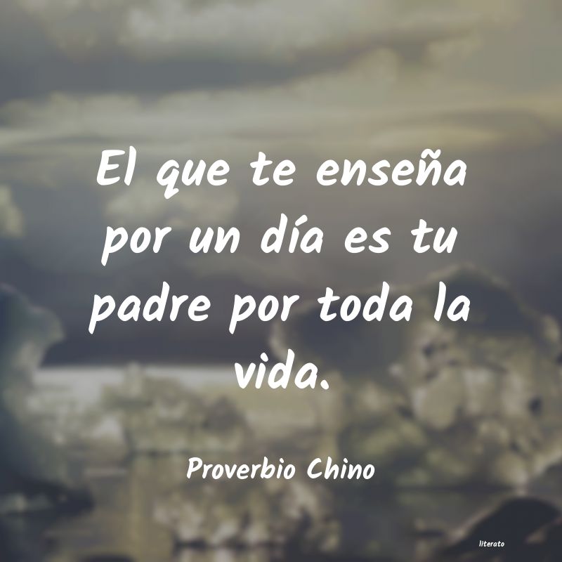 Frases de Proverbio Chino