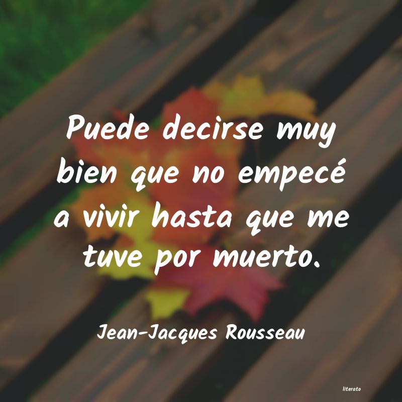 frases de Jean-Jacques Rousseau