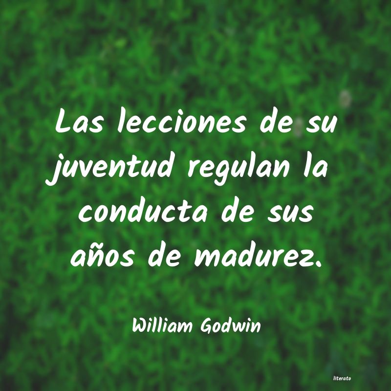 frases de William Godwin