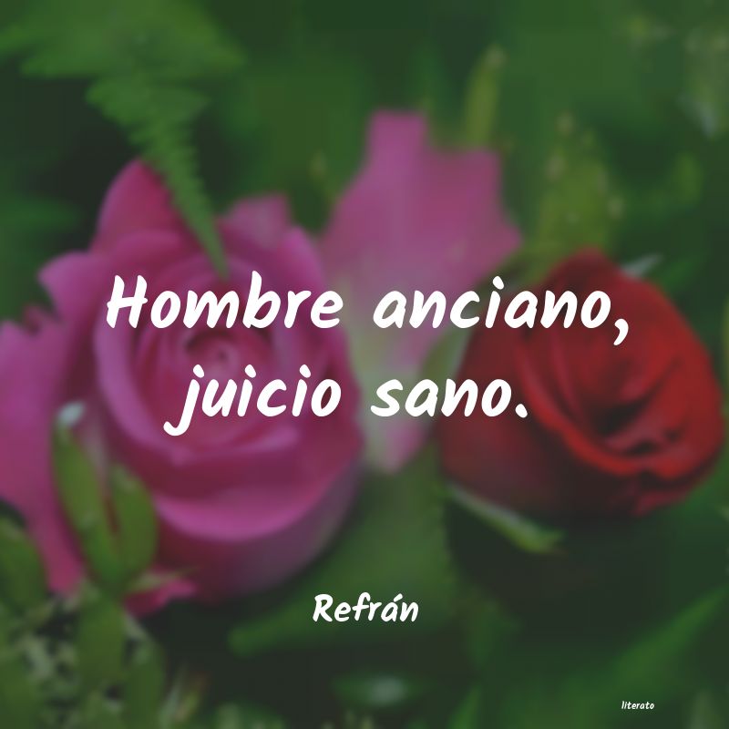 frases de Refrán