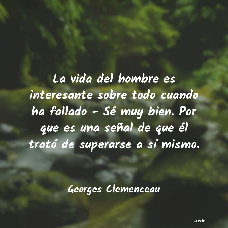 Frases de Georges Clemenceau