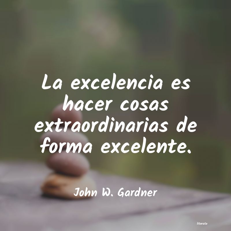 Frases de John W. Gardner