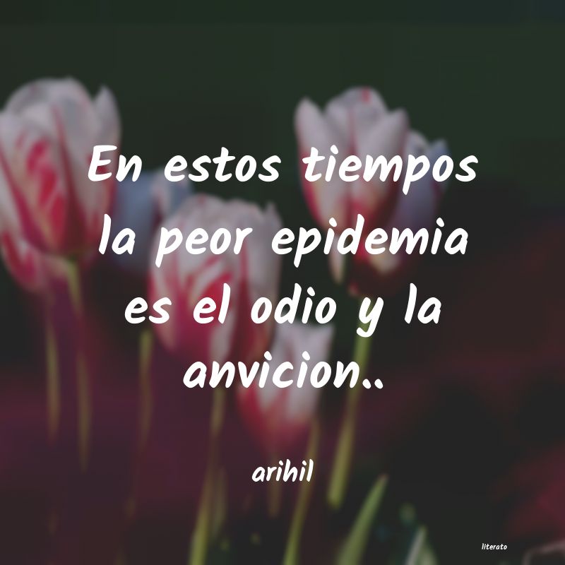 Frases de arihil