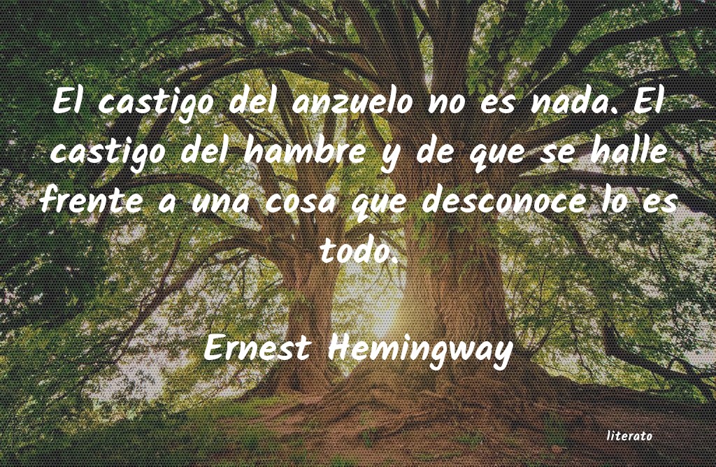 frases de Ernest Hemingway
