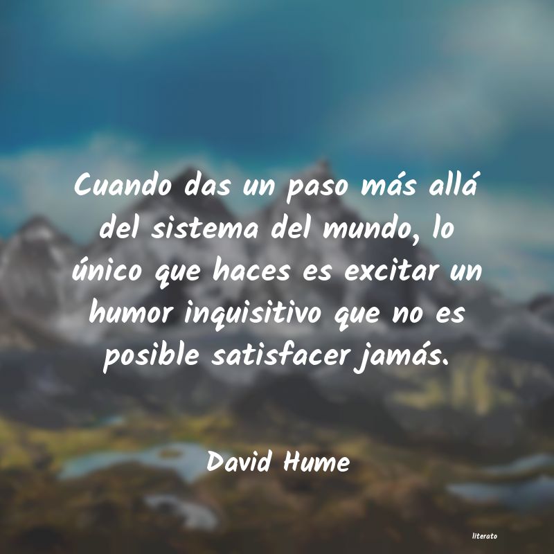 Frases de David Hume