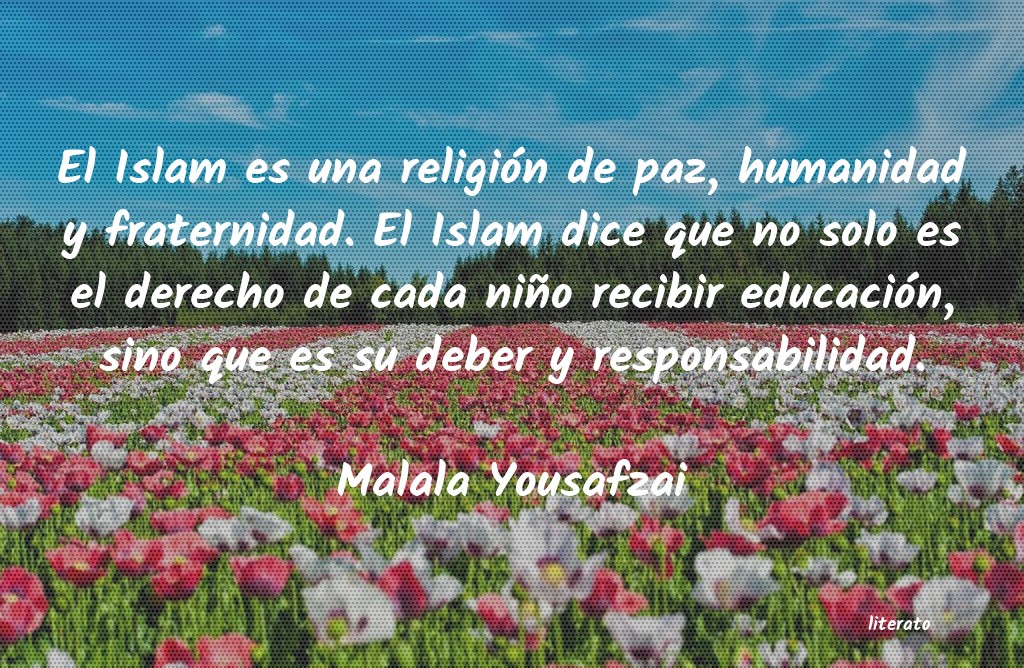 Frases de Malala Yousafzai