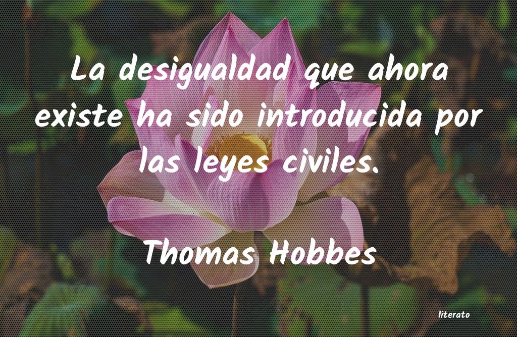 frases de Thomas Hobbes