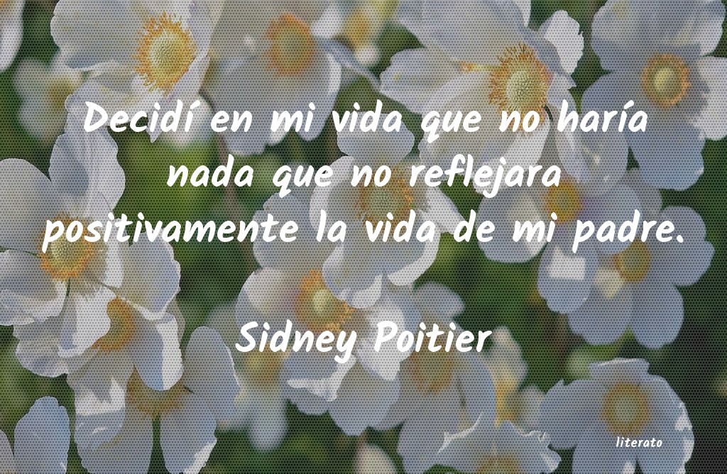 frases de Sidney Poitier
