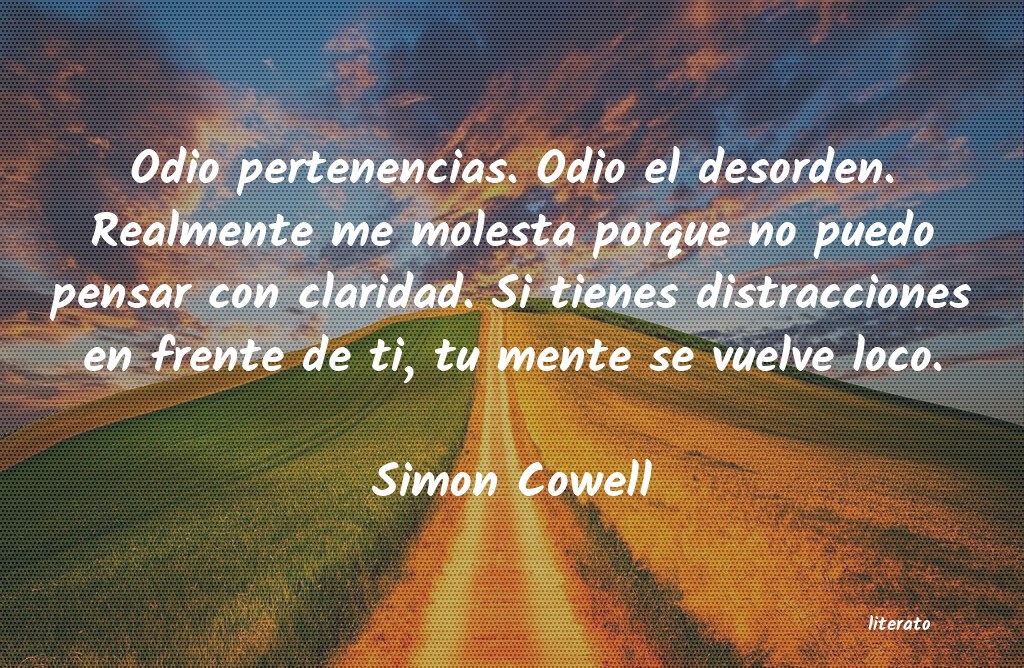 Frases de Simon Cowell