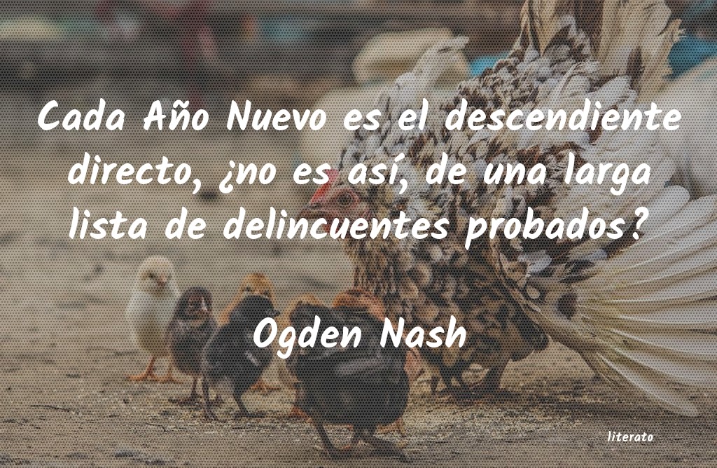 frases de Ogden Nash