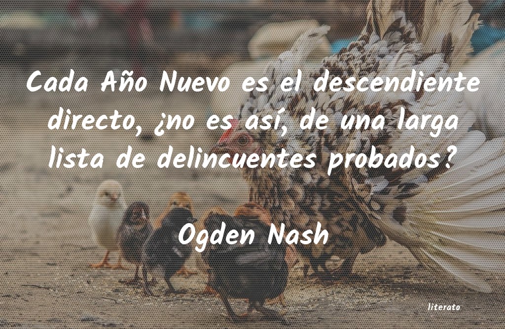 Frases de Ogden Nash