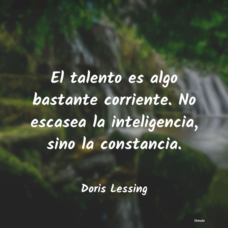 Frases de Doris Lessing