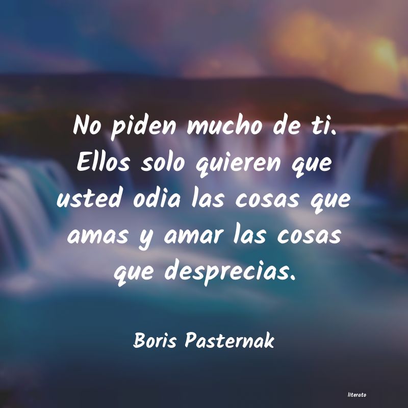 Frases de Boris Pasternak