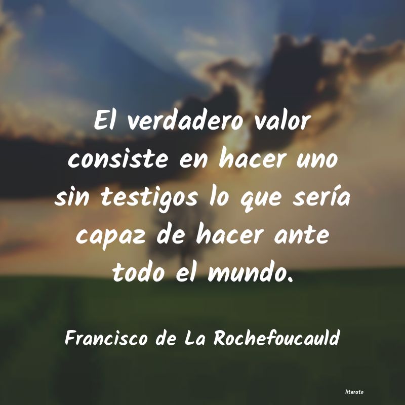 Frases de Francisco de La Rochefoucauld