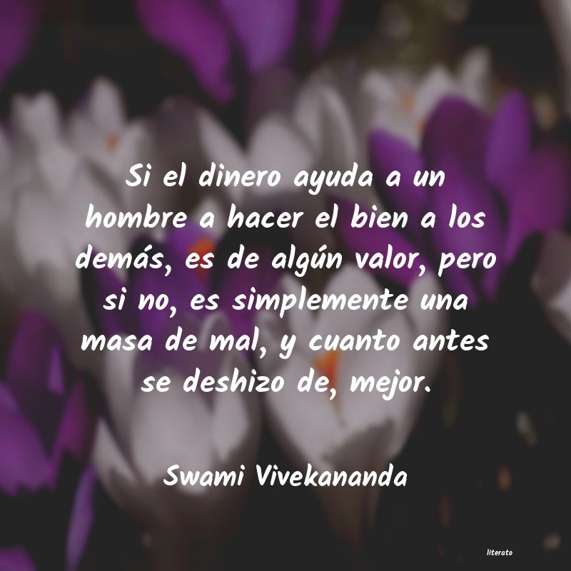 Frases de Swami Vivekananda