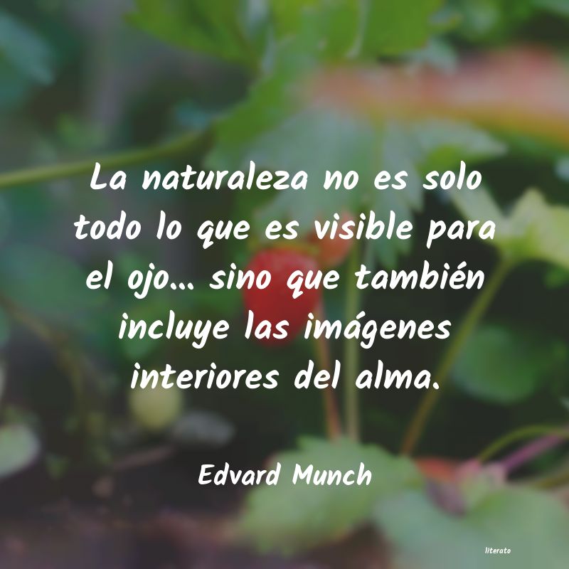frases de Edvard Munch