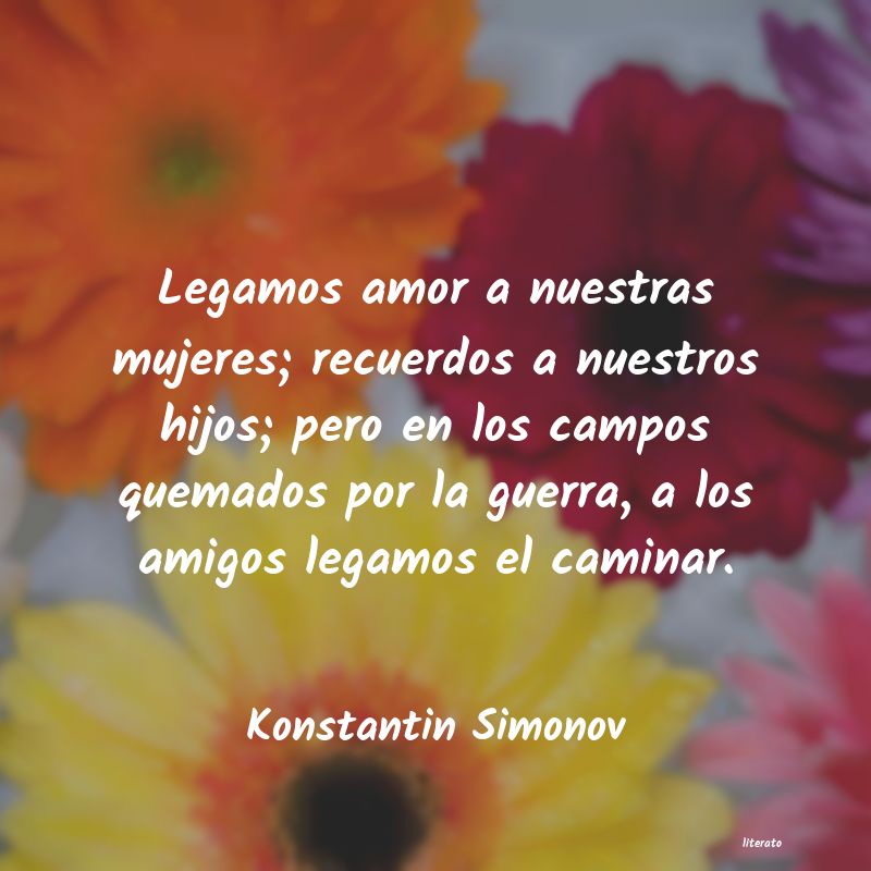 Frases de Konstantin Simonov