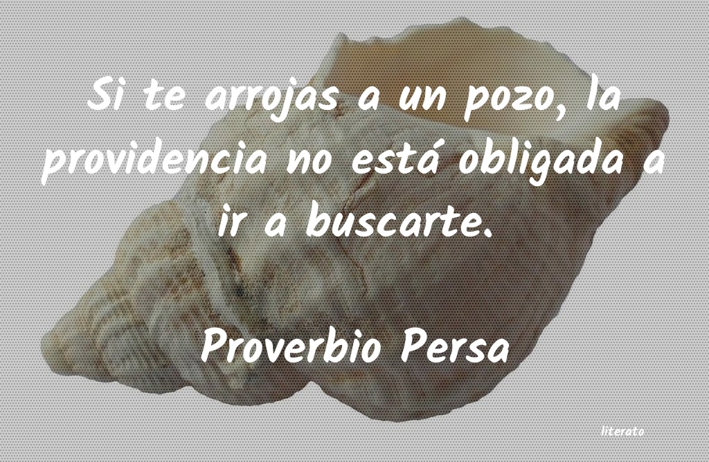 Frases de Proverbio Persa