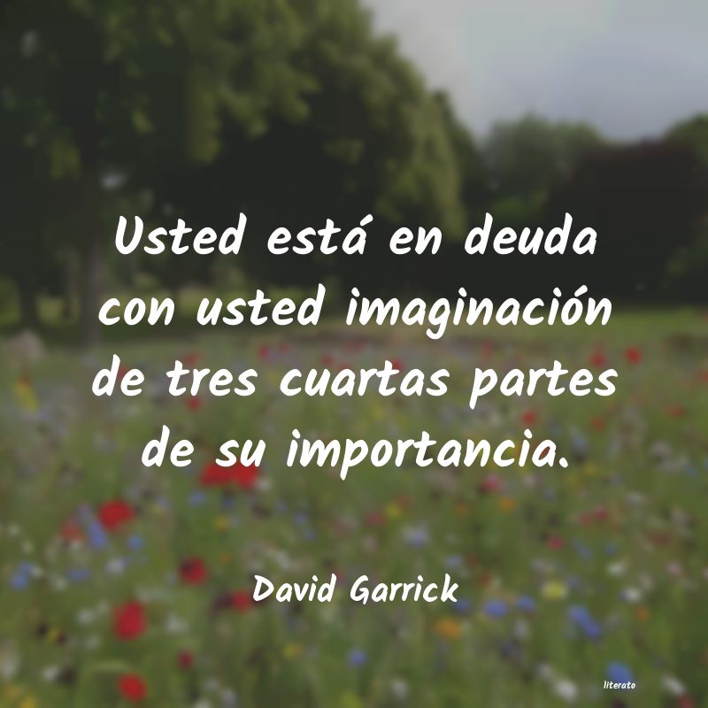 frases de David Garrick
