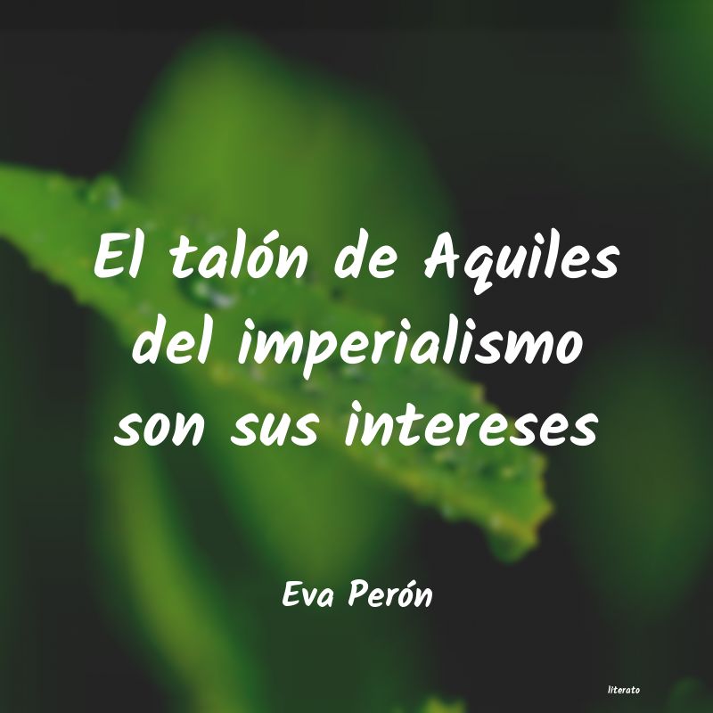 frases de Eva Perón