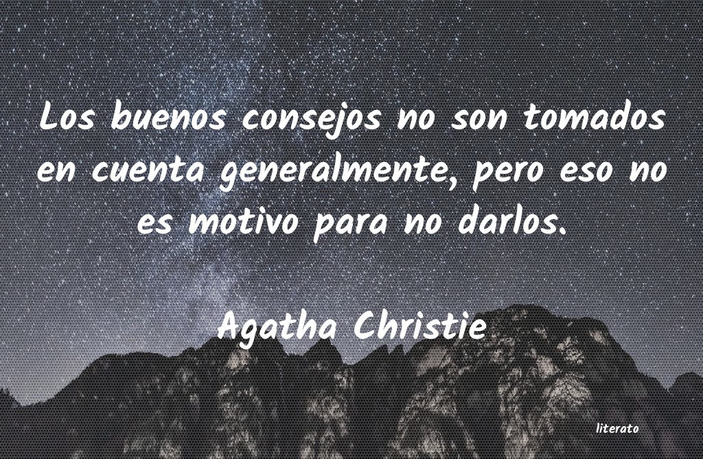 frases de Agatha Christie