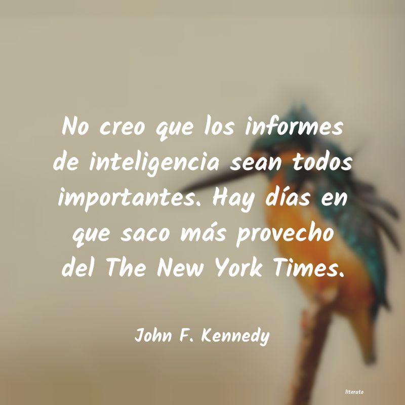 frases de John F. Kennedy