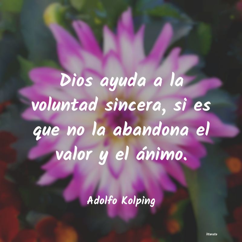 frases de Adolfo Kolping