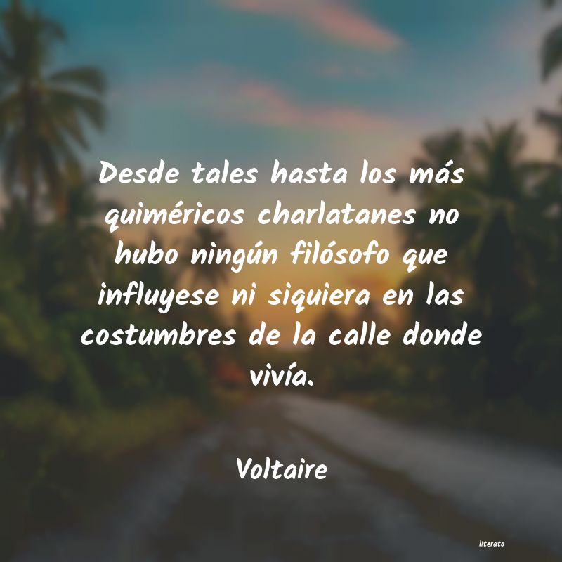 Frases de Voltaire