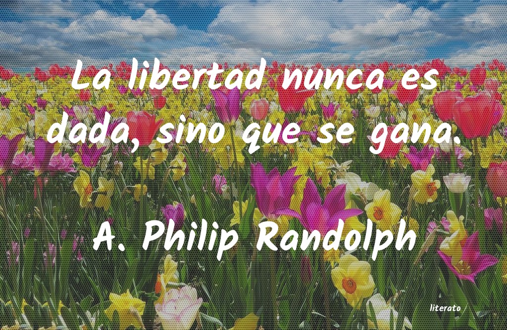 Frases de A. Philip Randolph