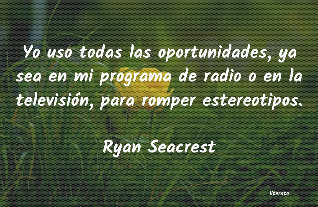 frases de Ryan Seacrest