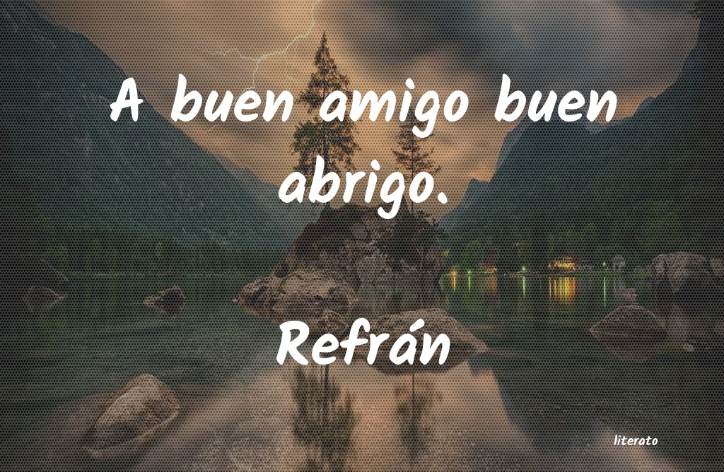 Frases de Refrán