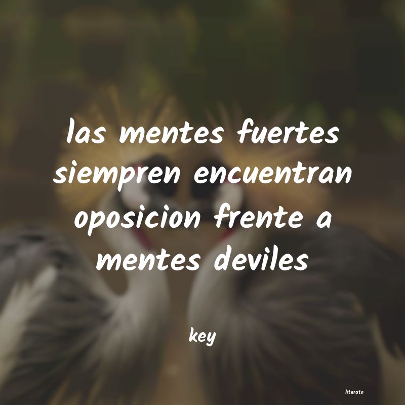 Frases de key