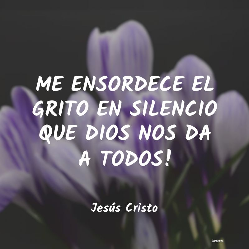 Frases de Jesús Cristo