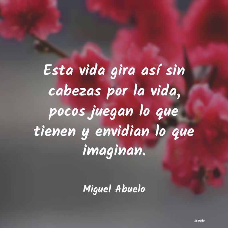 Frases de Miguel Abuelo