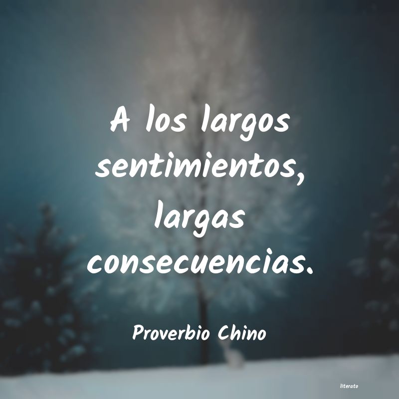 Frases de Proverbio Chino