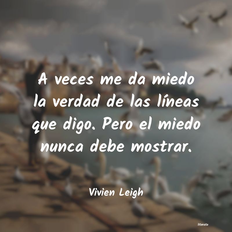 Frases de Vivien Leigh