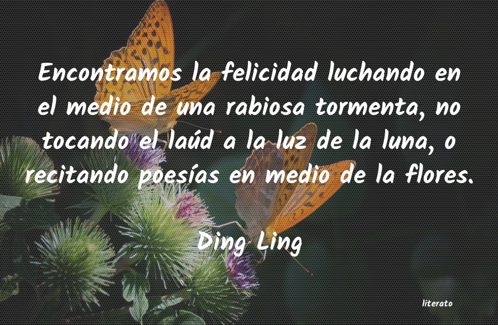 frases de Ding Ling