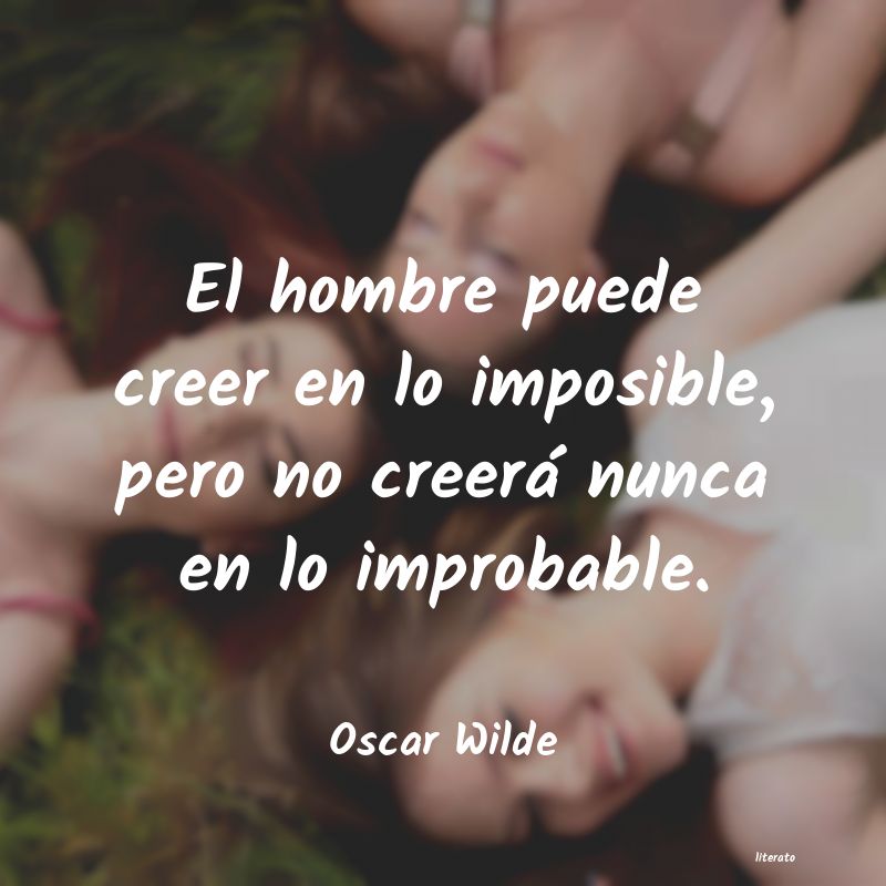 frases de Oscar Wilde