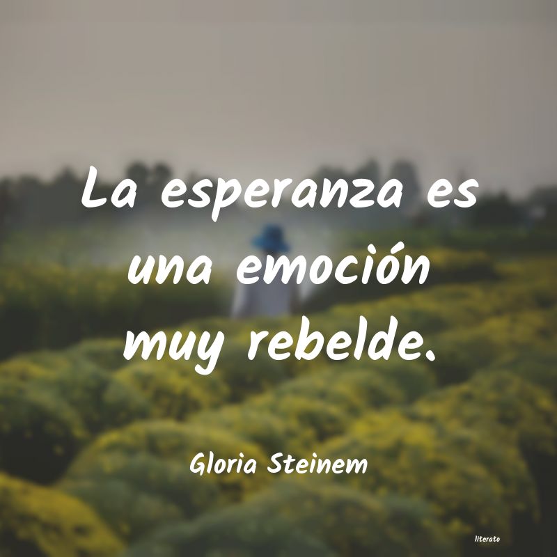 frases de Gloria Steinem