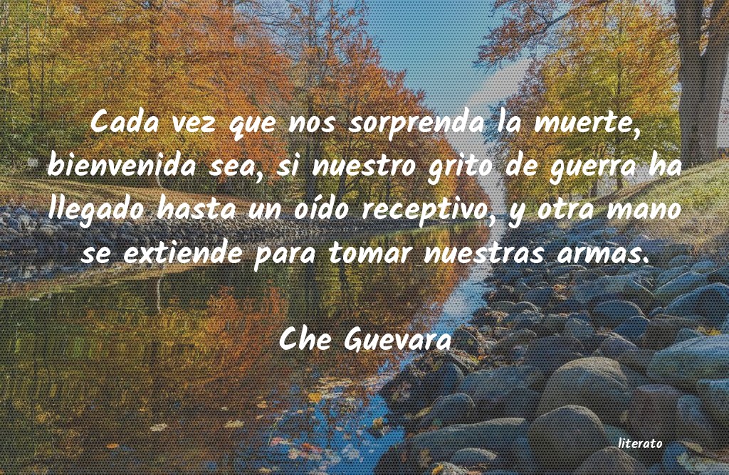 frases de Che Guevara