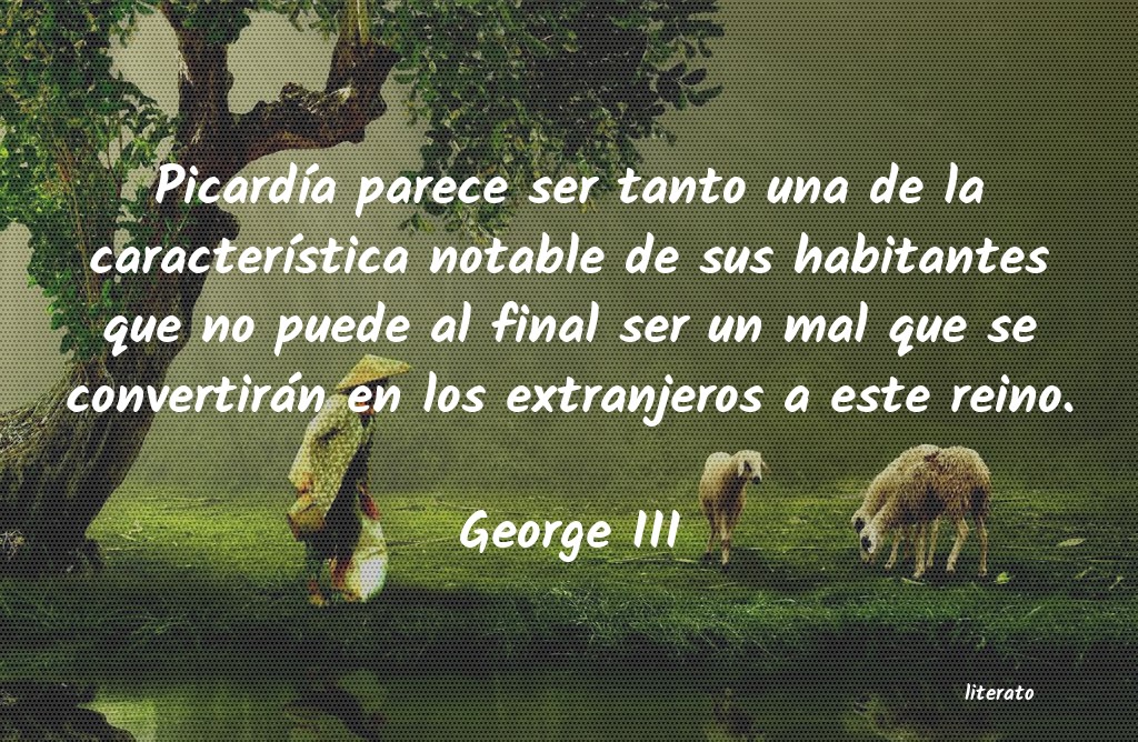 frases de George III